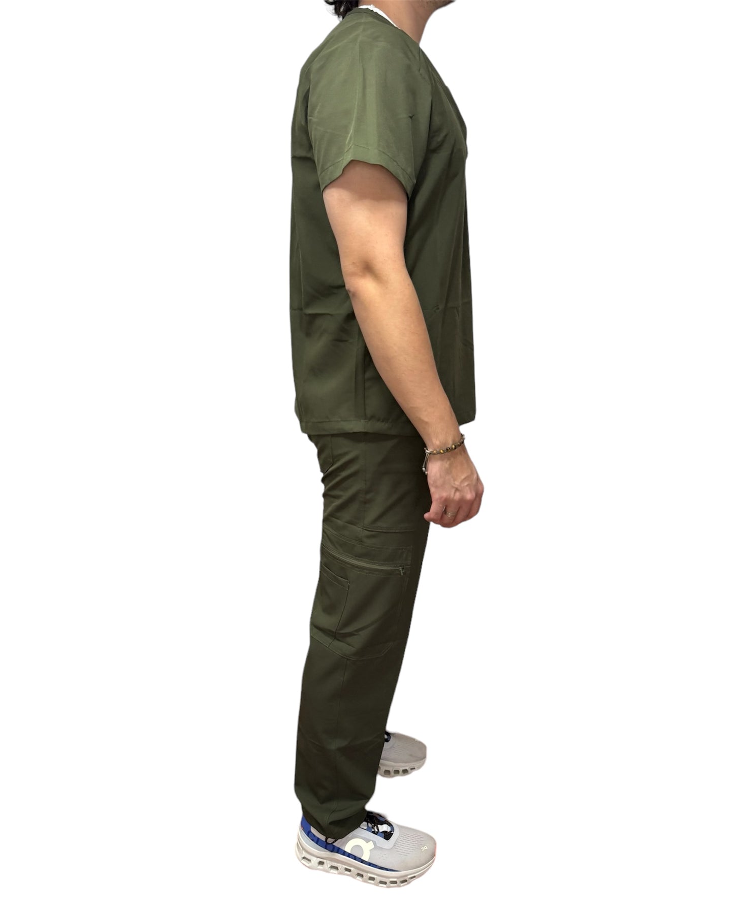 PIJAMA QUIRÚRGICA | ELITE COMFORT ANTIFLUIDO VERDE MILITAR