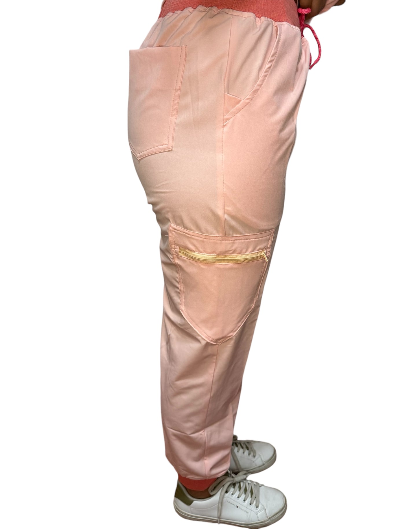 PIJAMA QUIRÚRGICA | LUXMED ANTIFLUIDOS ROSA PASTEL
