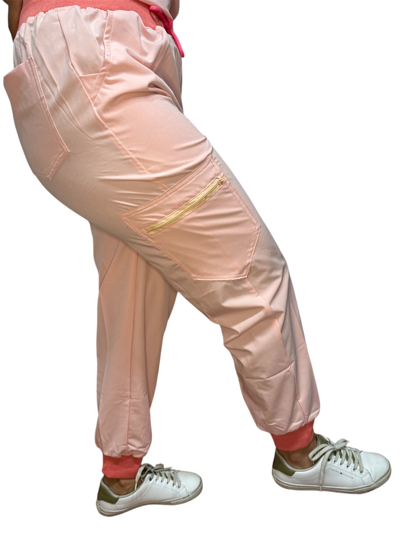 PIJAMA QUIRÚRGICA | LUXMED ANTIFLUIDOS ROSA PASTEL