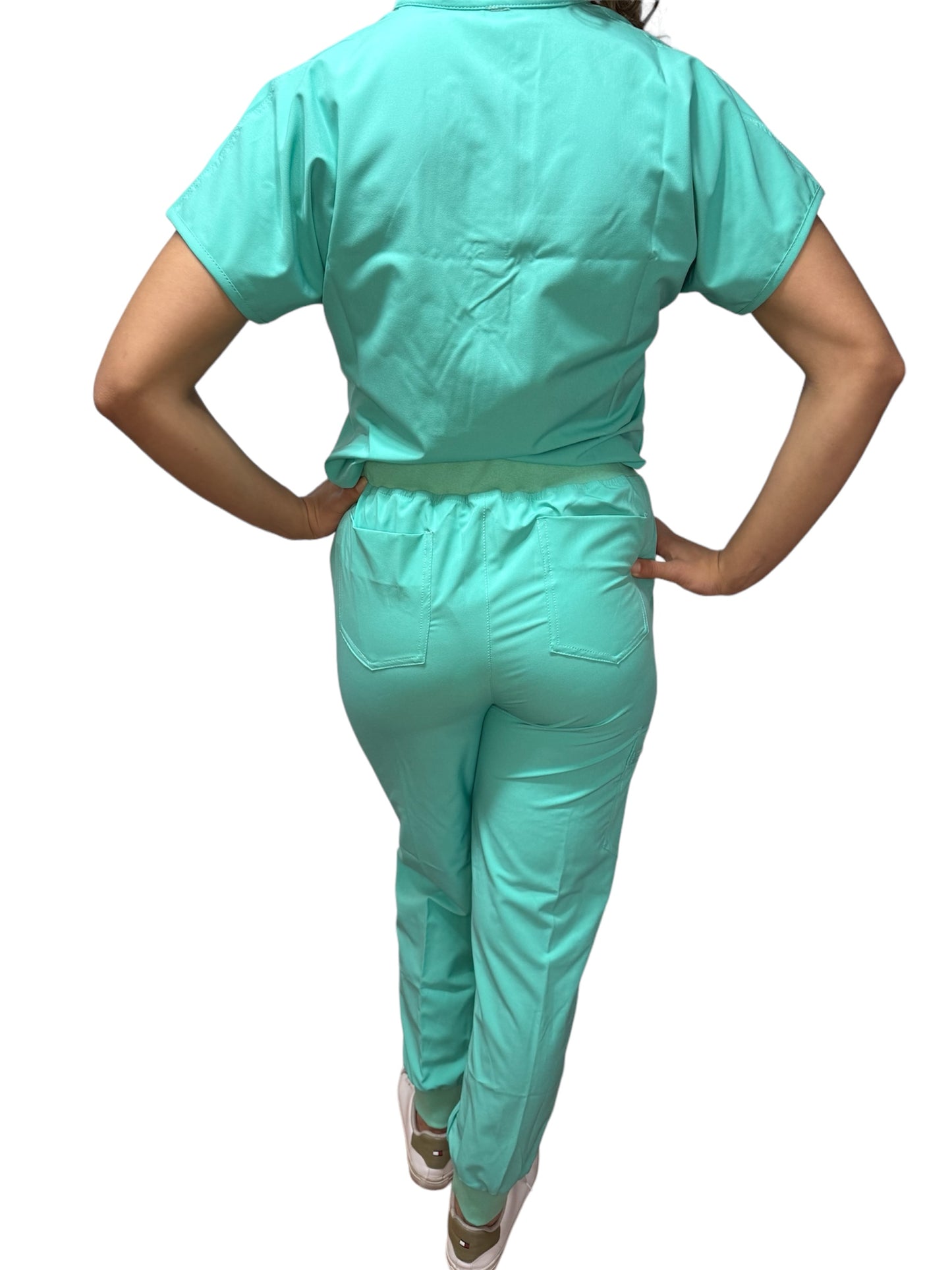 PIJAMA QUIRÚRGICA | LUXMED ANTIFLUIDOS TURQUESA