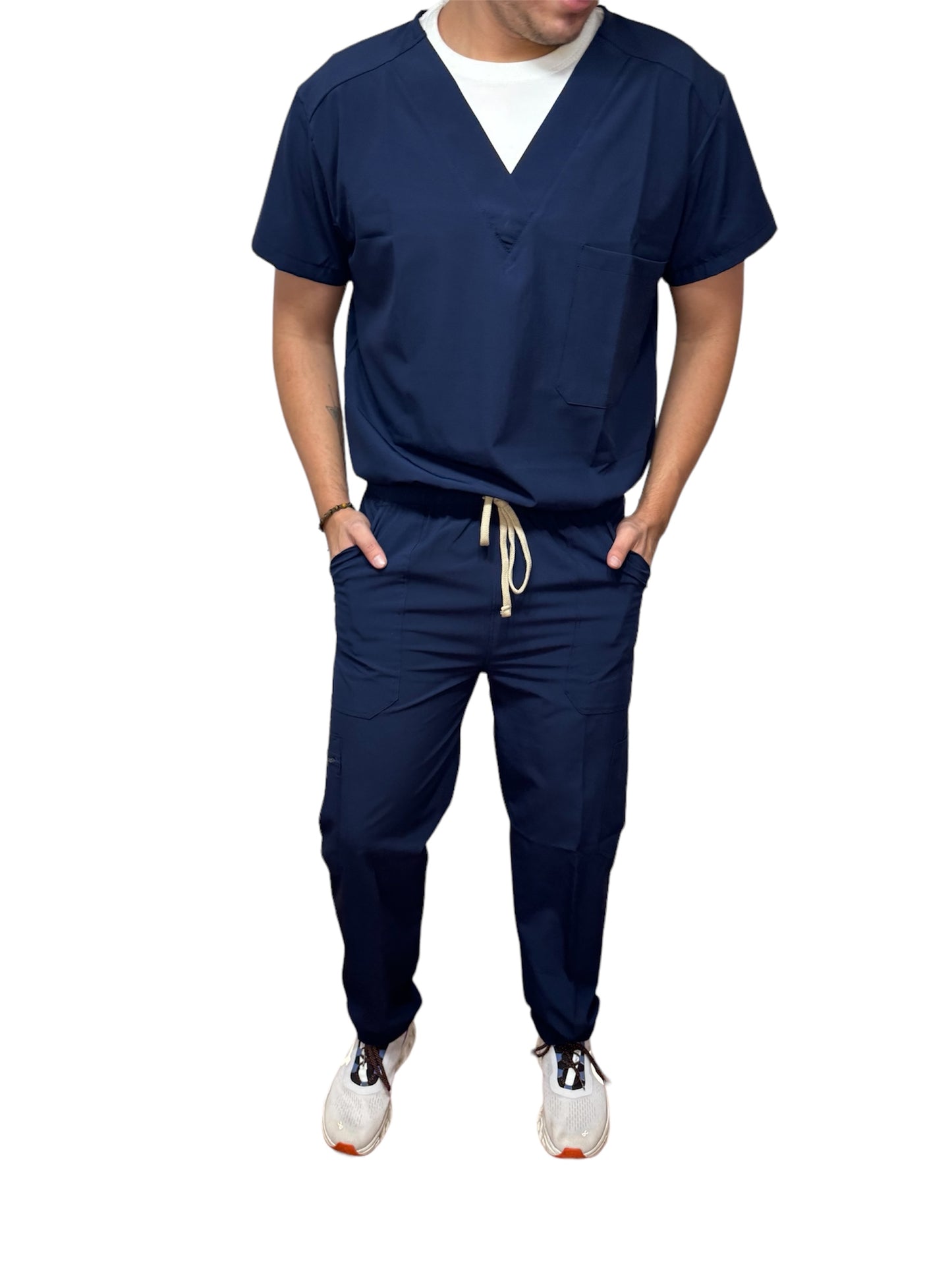 PIJAMA QUIRÚRGICA | ELITE COMFORT ANTIFLUIDOS AZUL MARINO