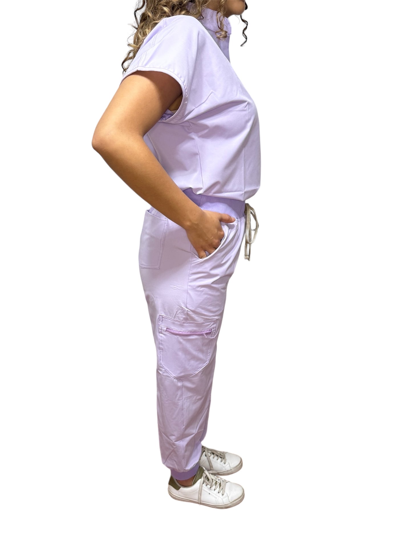 PIJAMA QUIRÚRGICA | LUXMED ANTIFLUIDOS LILA
